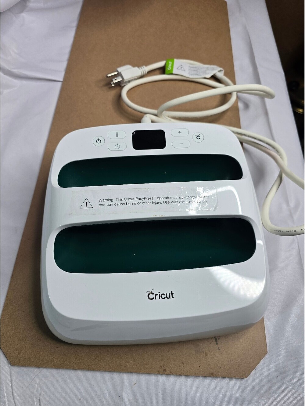 Cricut EasyPress 2 Heat Press Machine 9x9 Mint Green / Emerald -Tested & Working